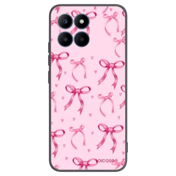 Picasee silikónový čierny obal pre Honor 70 Lite - Bow Aesthetic