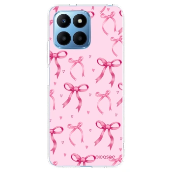 Picasee silikónový prehľadný obal pre Honor 70 Lite - Bow Aesthetic