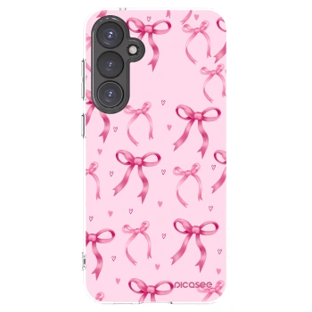 Picasee silikónový prehľadný obal pre Samsung Galaxy S23 FE S711B - Bow Aesthetic