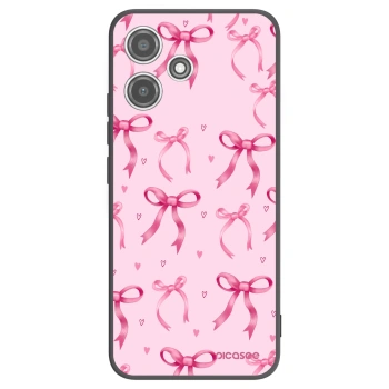 Picasee silikónový čierny obal pre Xiaomi Redmi 12 5G - Bow Aesthetic