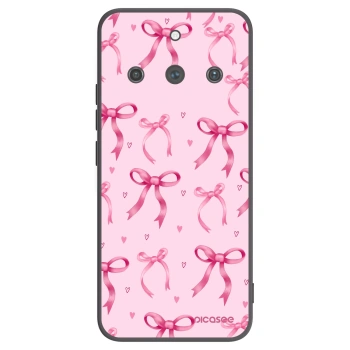 Picasee silikónový čierny obal pre Realme 11 Pro+ - Bow Aesthetic