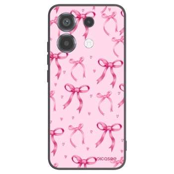 Picasee silikónový čierny obal pre Xiaomi Poco X6 - Bow Aesthetic