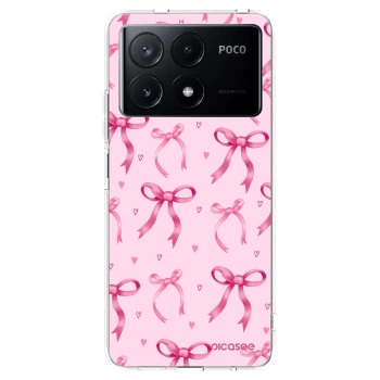 Picasee silikónový prehľadný obal pre Xiaomi Poco X6 Pro - Bow Aesthetic
