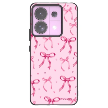 Picasee silikónový čierny obal pre Xiaomi Redmi Note 13 Pro 5G - Bow Aesthetic