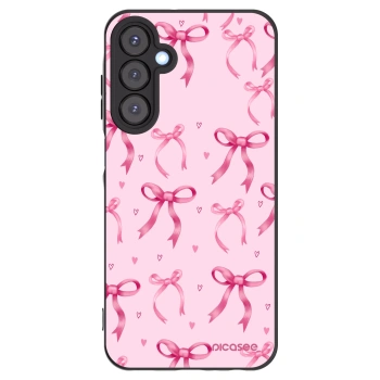 Picasee silikónový čierny obal pre Samsung Galaxy A25 A256B 5G - Bow Aesthetic