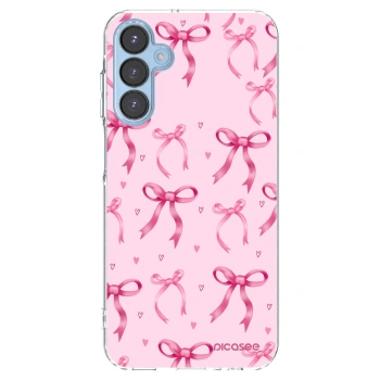 Picasee silikónový prehľadný obal pre Samsung Galaxy A15 A156B 5G - Bow Aesthetic