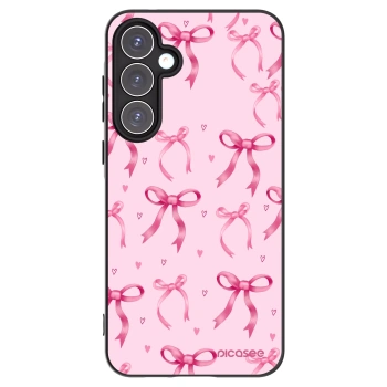 Picasee silikónový čierny obal pre Samsung Galaxy A55 5G A556B - Bow Aesthetic