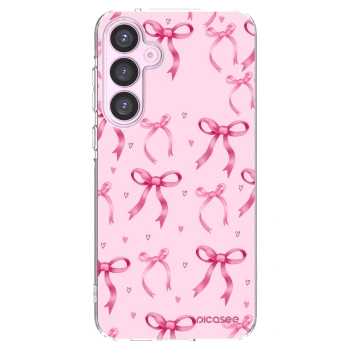 Picasee silikónový prehľadný obal pre Samsung Galaxy A55 5G A556B - Bow Aesthetic