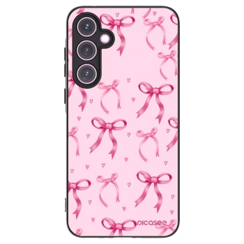 Picasee silikónový čierny obal pre Samsung Galaxy A35 5G A356B - Bow Aesthetic