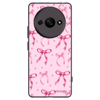 Picasee silikónový čierny obal pre Xiaomi Redmi A3 - Bow Aesthetic