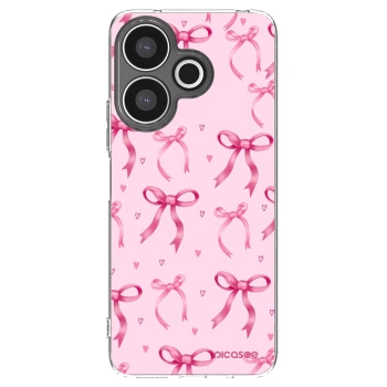 Picasee silikónový prehľadný obal pre Xiaomi Redmi 13 4G - Bow Aesthetic