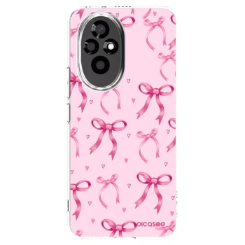 Picasee silikónový prehľadný obal pre Honor 200 Pro 5G - Bow Aesthetic