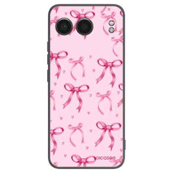 Picasee silikónový čierny obal pre OnePlus Nord 4 - Bow Aesthetic