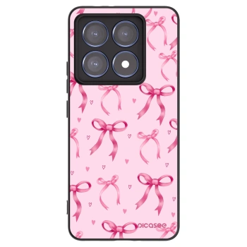 Picasee silikónový čierny obal pre Xiaomi 14T Pro - Bow Aesthetic
