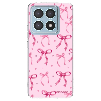 Picasee silikónový prehľadný obal pre Xiaomi 14T Pro - Bow Aesthetic
