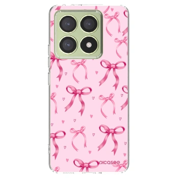 Picasee silikónový prehľadný obal pre Xiaomi 14T - Bow Aesthetic