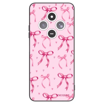 Picasee silikónový čierny obal pre Xiaomi Redmi 14C - Bow Aesthetic