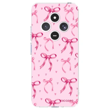 Picasee silikónový prehľadný obal pre Xiaomi Redmi 14C - Bow Aesthetic