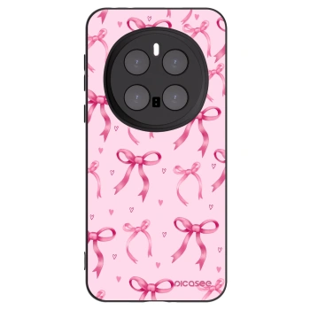 Picasee silikónový čierny obal pre Honor Magic7 Pro 5G - Bow Aesthetic
