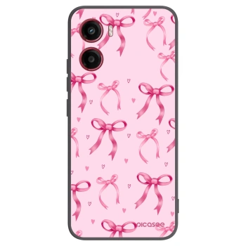 Picasee silikónový čierny obal pre Motorola Moto G05 - Bow Aesthetic