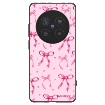 Picasee silikónový čierny obal pre Vivo X200 Pro - Bow Aesthetic