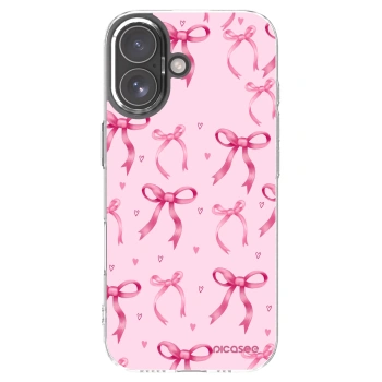 Picasee silikónový prehľadný obal pre Apple iPhone 17 - Bow Aesthetic