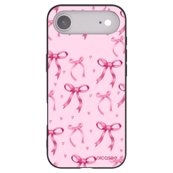 Picasee silikónový čierny obal pre Apple iPhone Air - Bow Aesthetic