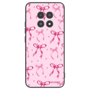 Picasee silikónový čierny obal pre Realme 12X - Bow Aesthetic