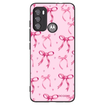 Picasee silikónový čierny obal pre Motorola Edge 60 5G - Bow Aesthetic