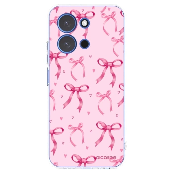 Picasee silikónový prehľadný obal pre Xiaomi Redmi 15C 4G - Bow Aesthetic