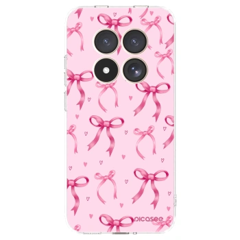 Picasee silikónový prehľadný obal pre Xiaomi Redmi Note 15 Pro 4G - Bow Aesthetic