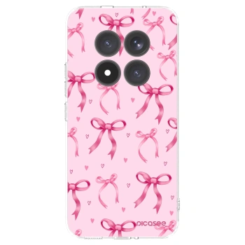 Picasee silikónový prehľadný obal pre Xiaomi Redmi Note 15 Pro+ - Bow Aesthetic