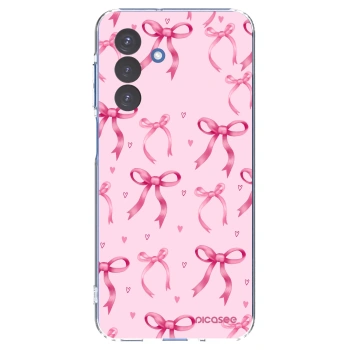 Picasee silikónový prehľadný obal pre Samsung Galaxy A17 5G - Bow Aesthetic
