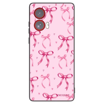 Picasee silikónový čierny obal pre Motorola Edge 50 Fusion - Bow Aesthetic
