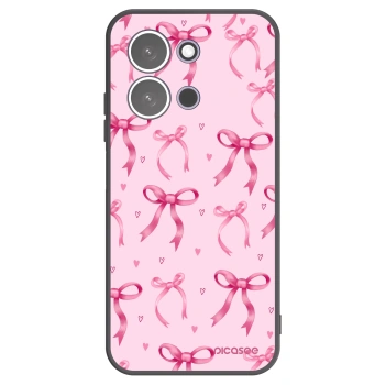 Picasee silikónový čierny obal pre Xiaomi Redmi 15C 5G - Bow Aesthetic