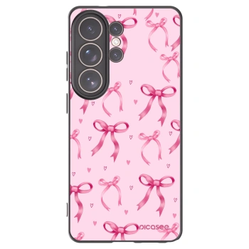 Picasee silikónový čierny obal pre Samsung Galaxy S26 Ultra - Bow Aesthetic