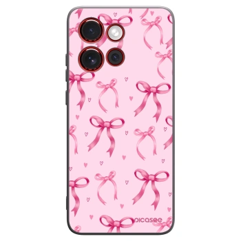 Picasee silikónový čierny obal pre Motorola Edge 60 Neo 5G - Bow Aesthetic