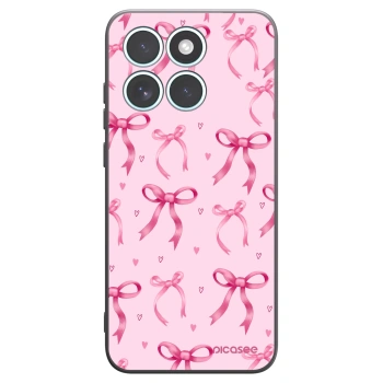Picasee silikónový čierny obal pre Motorola Edge 70 Fusion - Bow Aesthetic