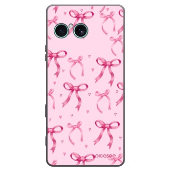 Picasee silikónový čierny obal pre Sony Xperia 10 VII - Bow Aesthetic