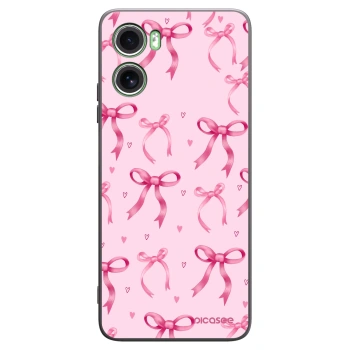 Picasee silikónový čierny obal pre Motorola Moto G06 - Bow Aesthetic