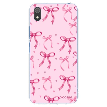 Picasee silikónový prehľadný obal pre Xiaomi Redmi 7A - Bow Aesthetic