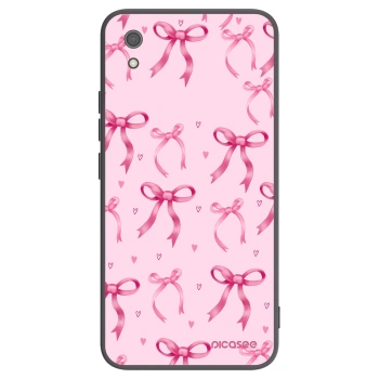 Picasee silikónový čierny obal pre Xiaomi Redmi 7A - Bow Aesthetic