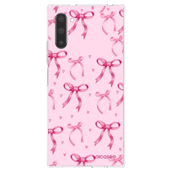 Picasee silikónový prehľadný obal pre Samsung Galaxy Note 10 N970F - Bow Aesthetic