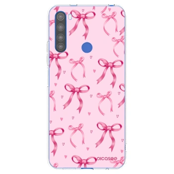 Picasee silikónový prehľadný obal pre Xiaomi Redmi Note 8T - Bow Aesthetic