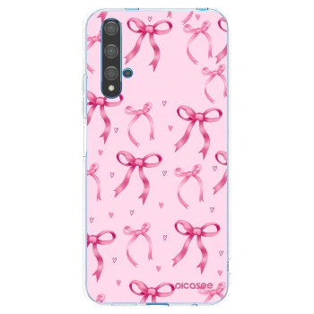 Picasee silikónový prehľadný obal pre Huawei Nova 5T - Bow Aesthetic