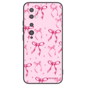 Picasee silikónový čierny obal pre Xiaomi Mi Note 10 (Pro) - Bow Aesthetic