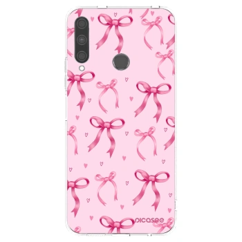 Picasee silikónový prehľadný obal pre Huawei P40 Lite E - Bow Aesthetic