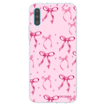 Picasee silikónový prehľadný obal pre Samsung Galaxy A30s A307F - Bow Aesthetic