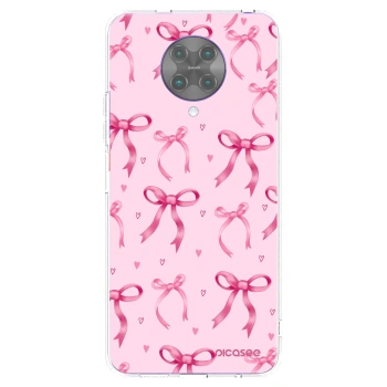 Picasee silikónový prehľadný obal pre Xiaomi Poco F2 Pro - Bow Aesthetic