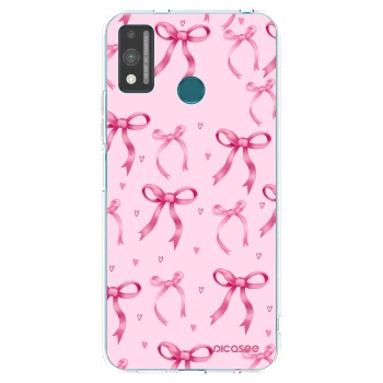 Picasee silikónový prehľadný obal pre Honor 9X Lite - Bow Aesthetic